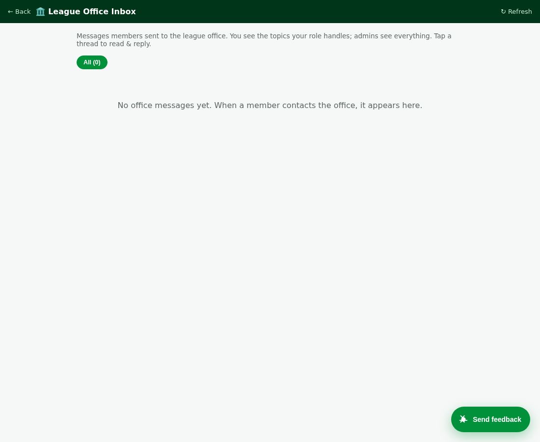 Office inbox (payment topic)