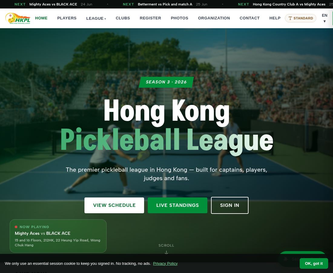 Live HKPL site audit