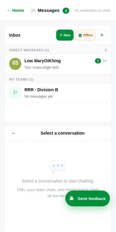 Messages